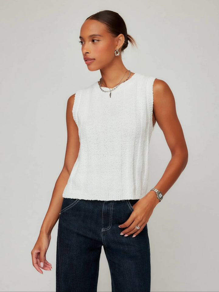 Fifteen Twenty Zaydee Crochet Tank Top