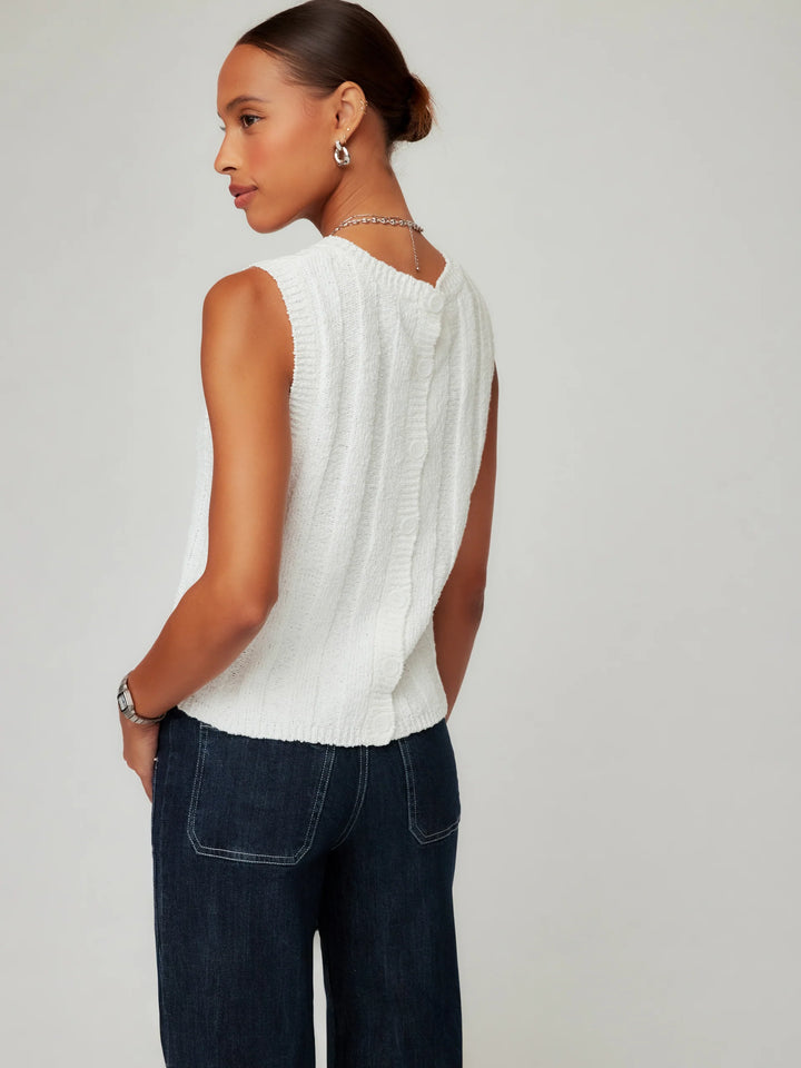 Fifteen Twenty Zaydee Crochet Tank Top