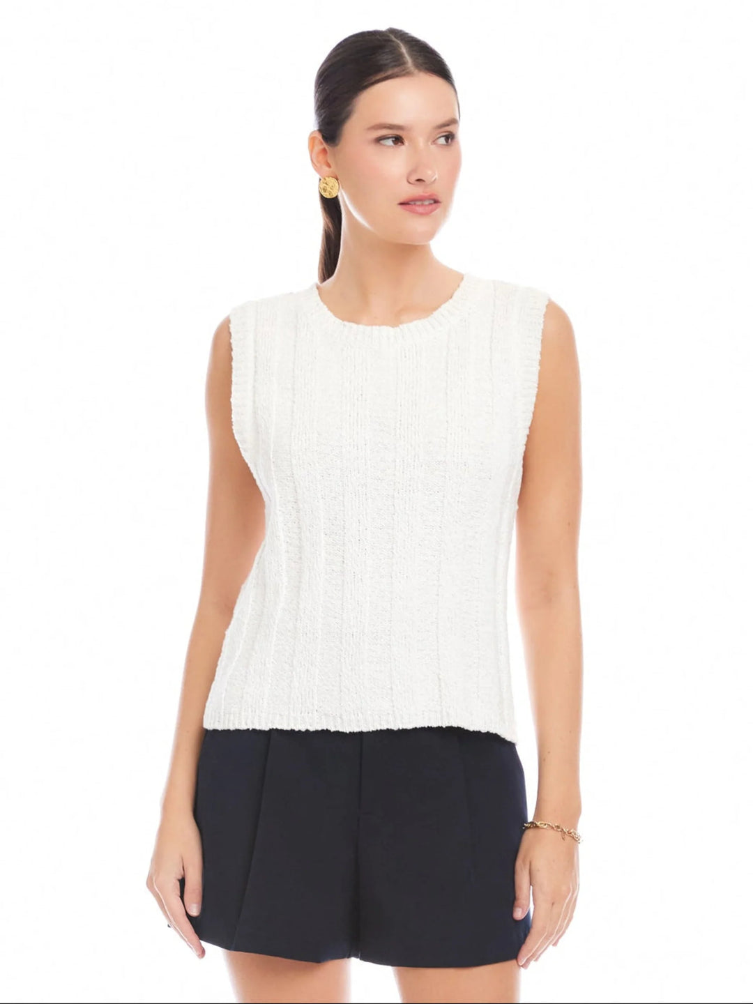 Fifteen Twenty Zaydee Crochet Tank Top