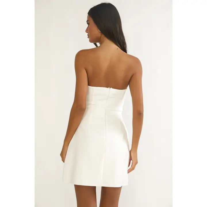 One & Only Strapless Sweetheart Mini Dress
