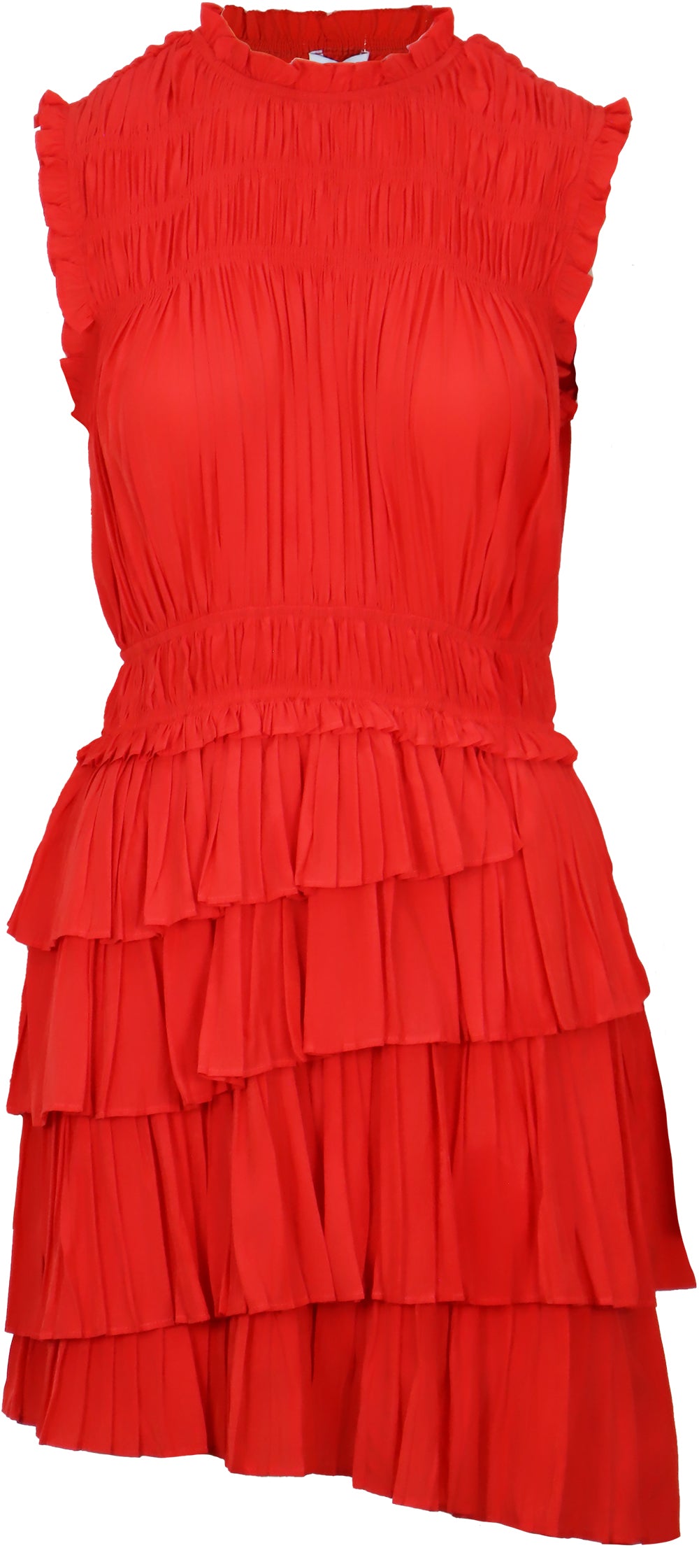 Lucy Paris Tory Pleated Dress