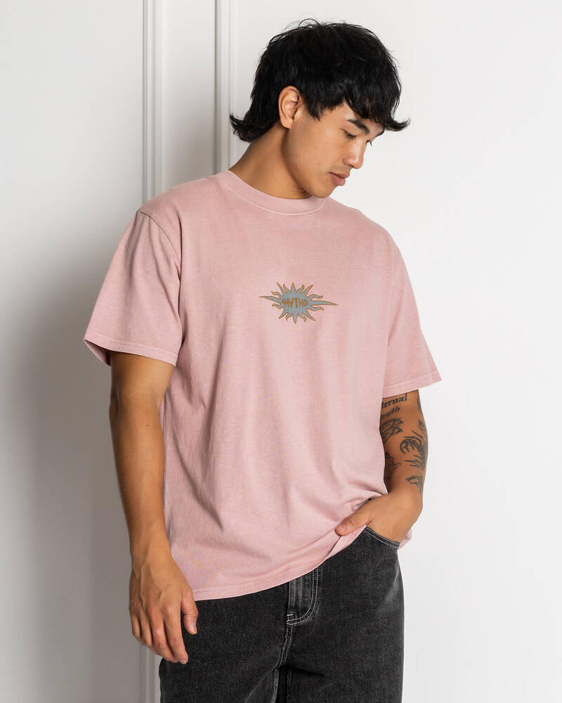 Rhythm Flame Printed Vintage Short Sleeve T-Shirt