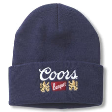 Chapeau Coors en tricot à revers à l'aiguille américaine