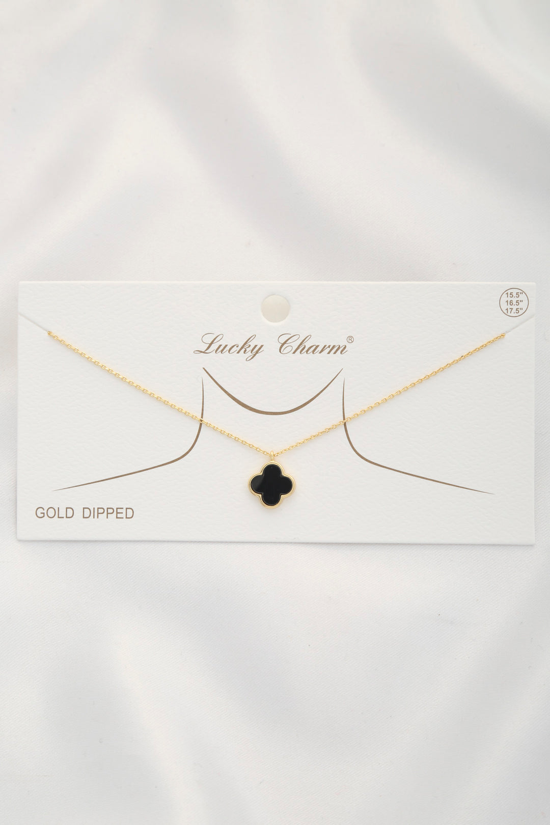 Joia Gold Dipped Flower Pendant Necklace