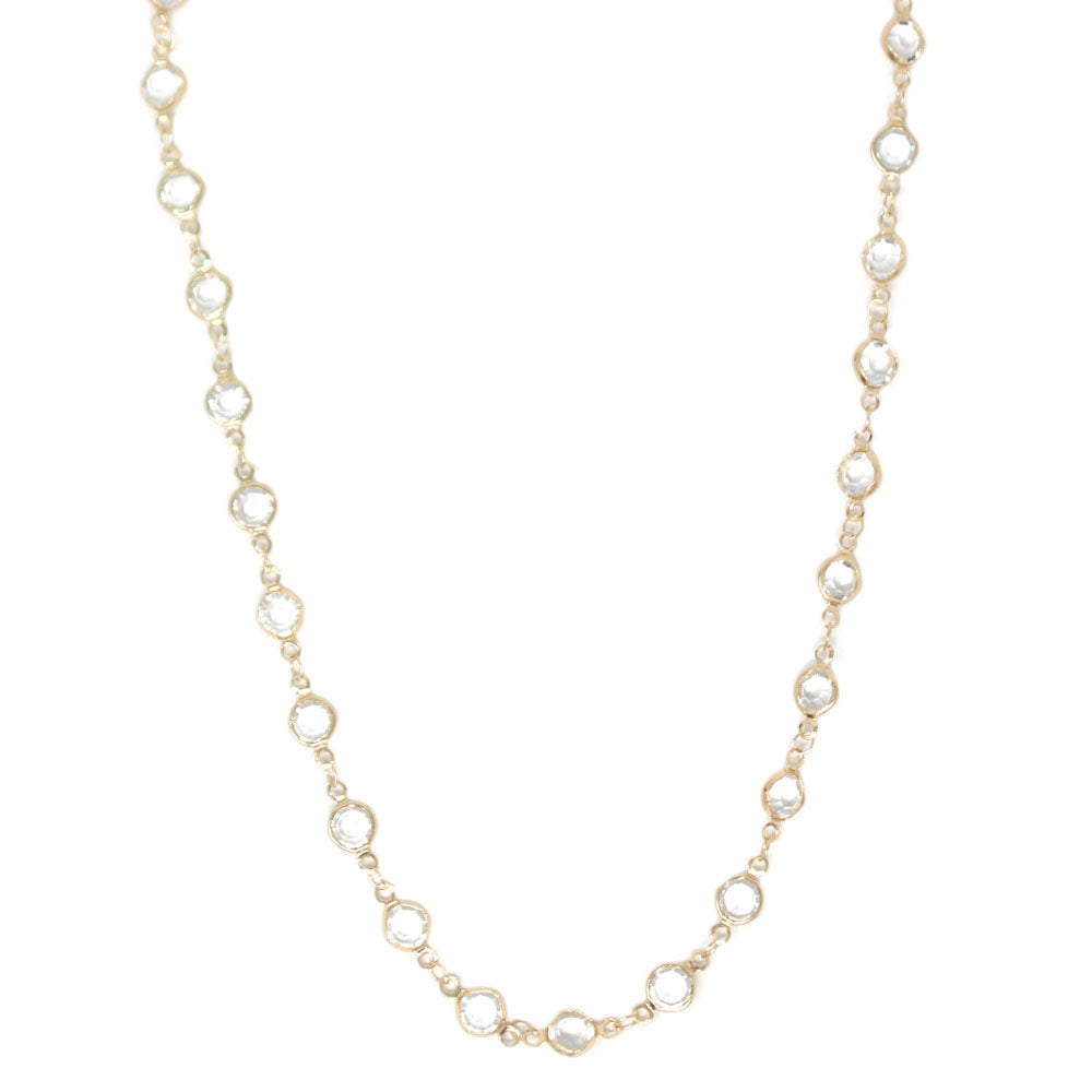 Joia Clear Stone Necklace