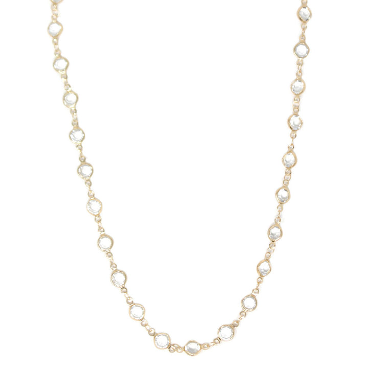 Joia Clear Stone Necklace