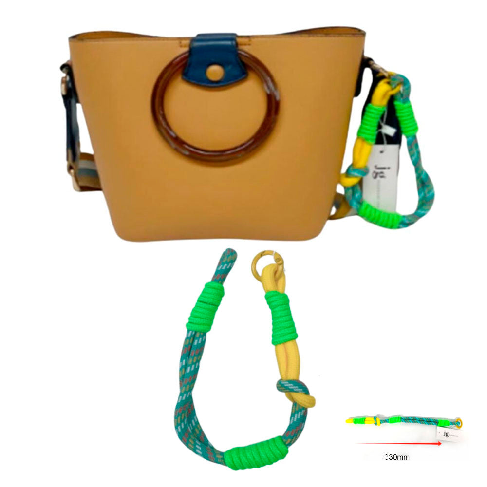 Joia Braid Rope Keychain Bag Charm Style 2