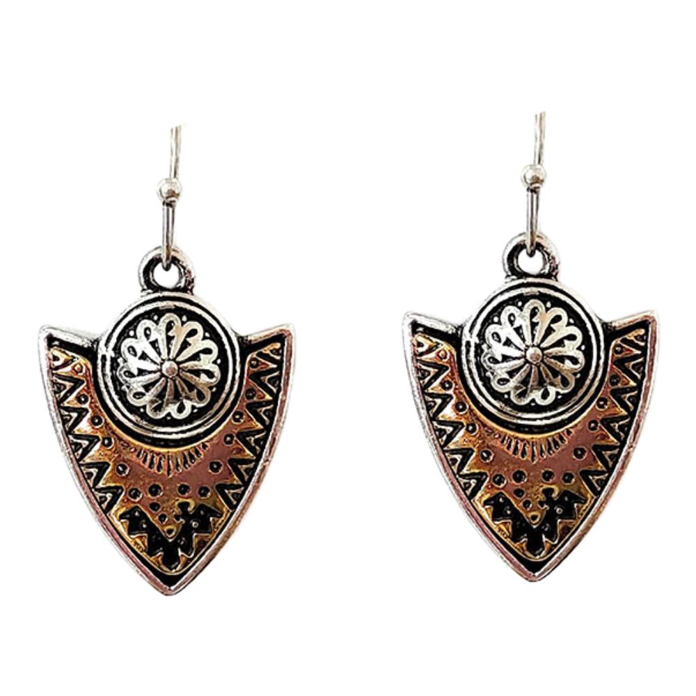 Joia Wetern Style Metal Arrow Dangle Earring