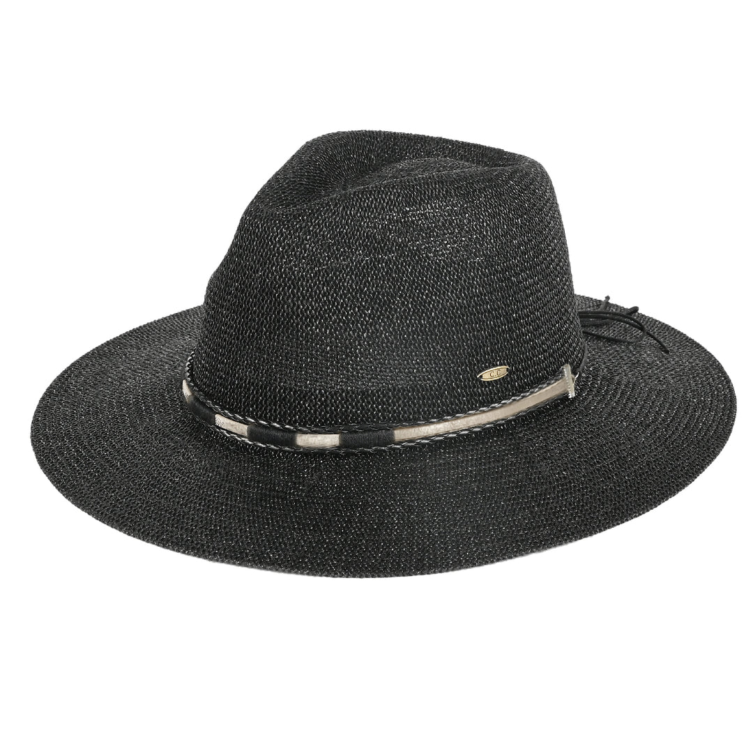 CC Hard Shaped Panama Hat