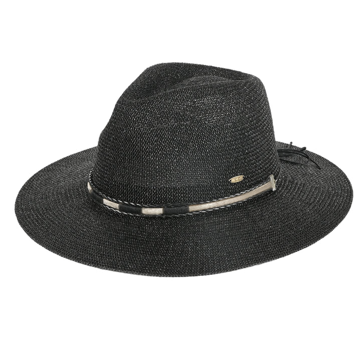 CC Hard Shaped Panama Hat