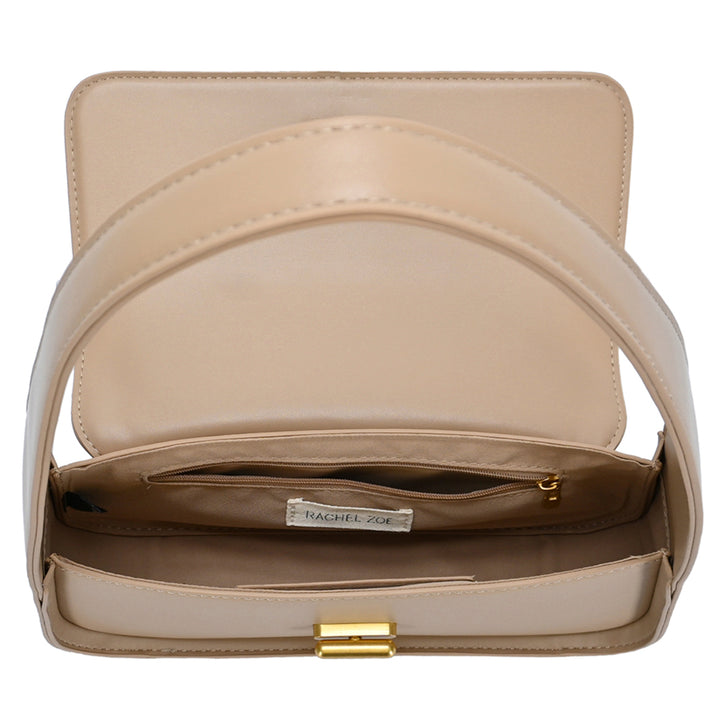 Joia Accessories Twist Lock Flap Shoulder Bag