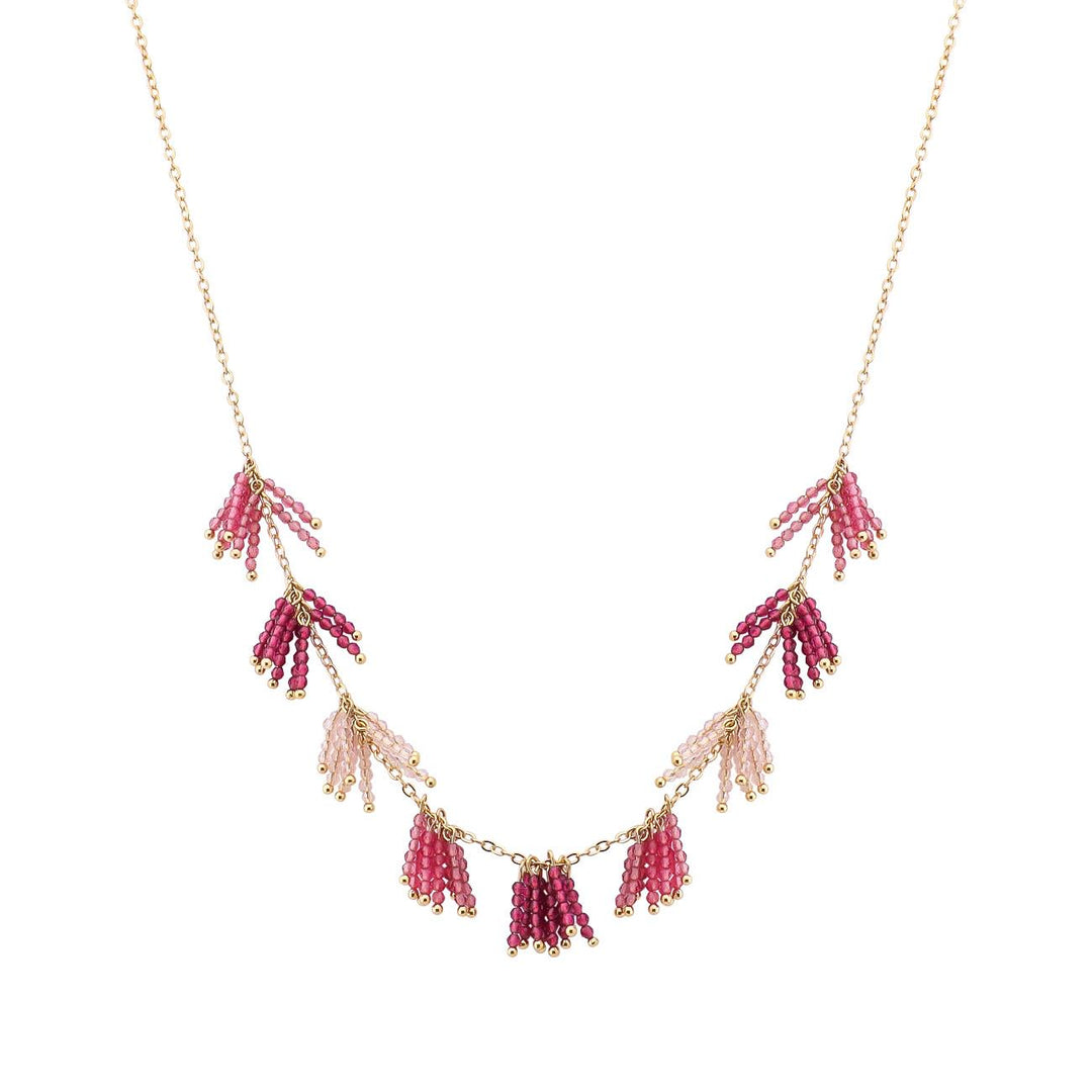 Joia Beaded Tassel Necklace