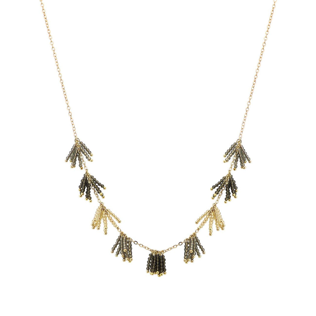 Joia Beaded Tassel Necklace