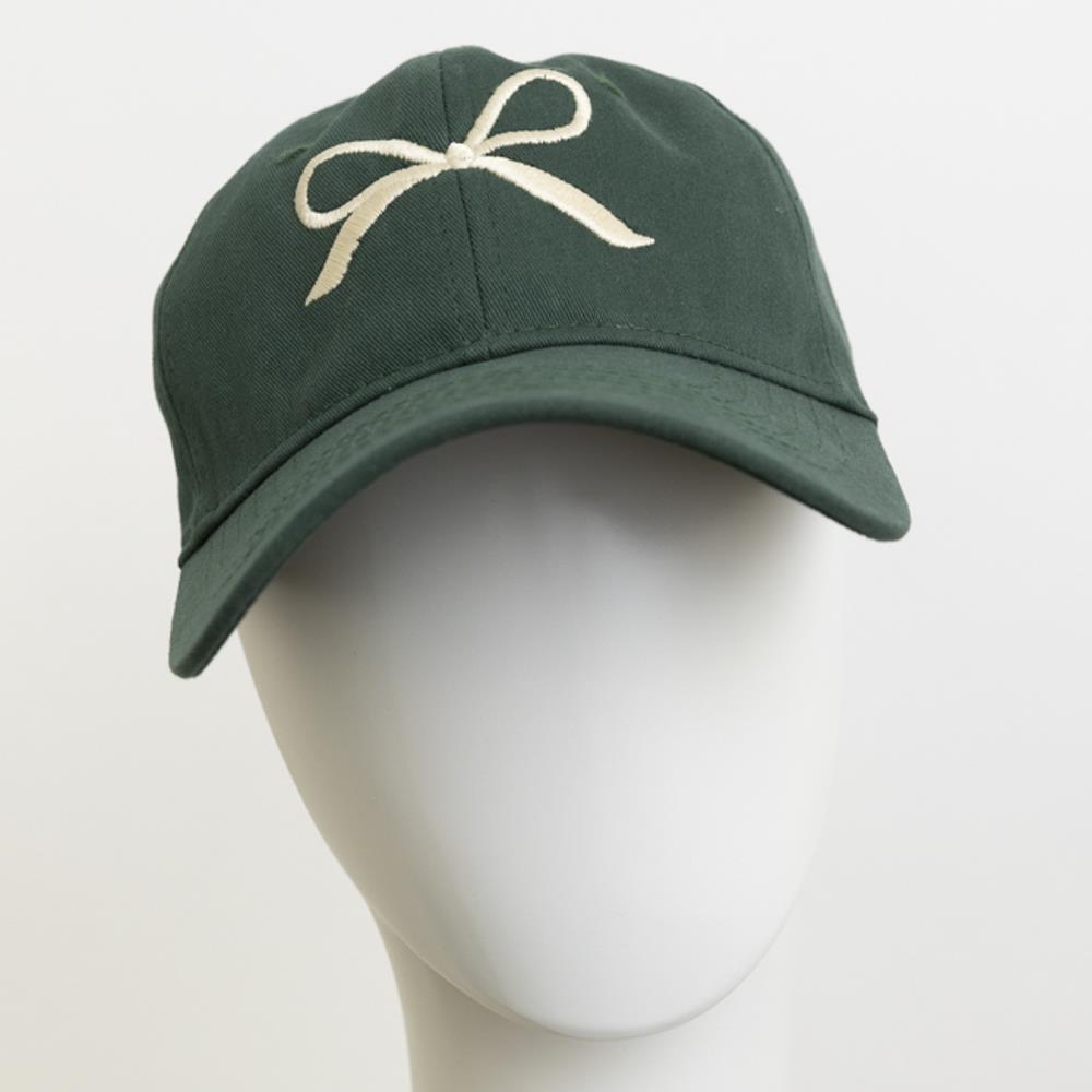Joia Accessories Bow Ribbon Embroidered Baseball Cap
