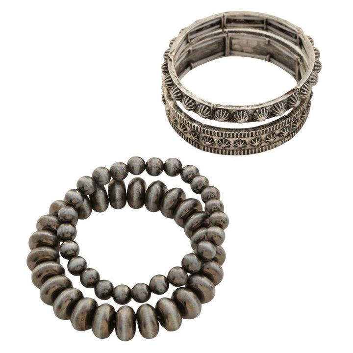 Joia Southwestern Metal Bracelet Set