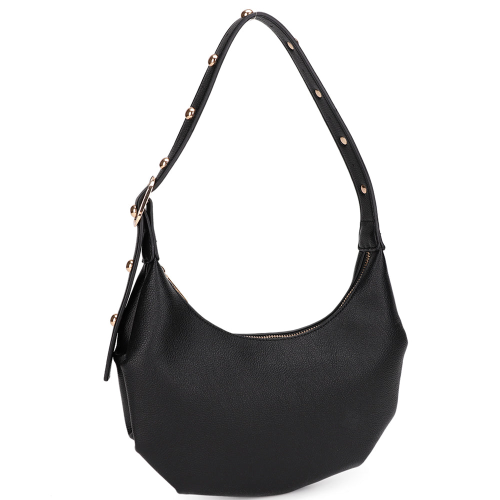 Joia Curve Stud Shoulder Bag