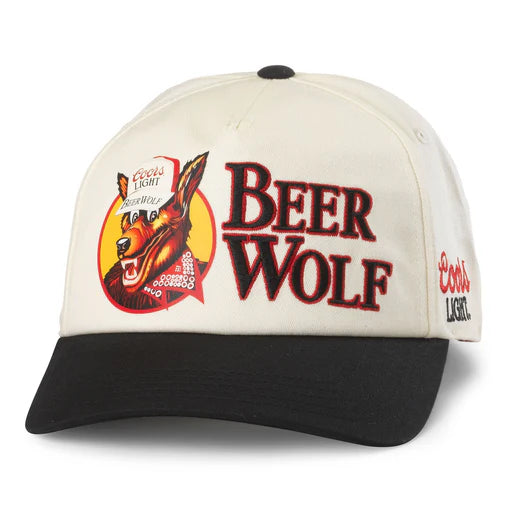 American Needle Twill Roscoe Coors Light Wolf Hat