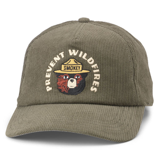 American Needle Smokey Bear Rosecoe Cord Hat