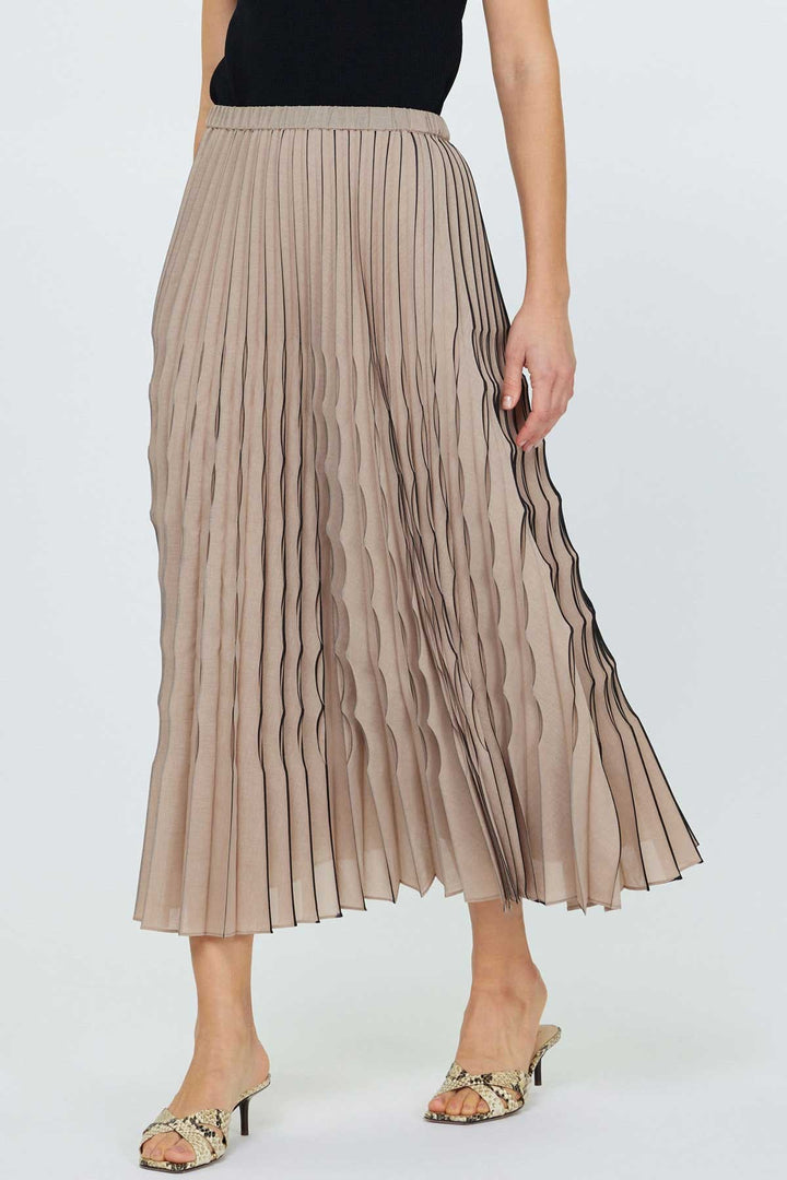 Current Air Pleated Midi Skirt