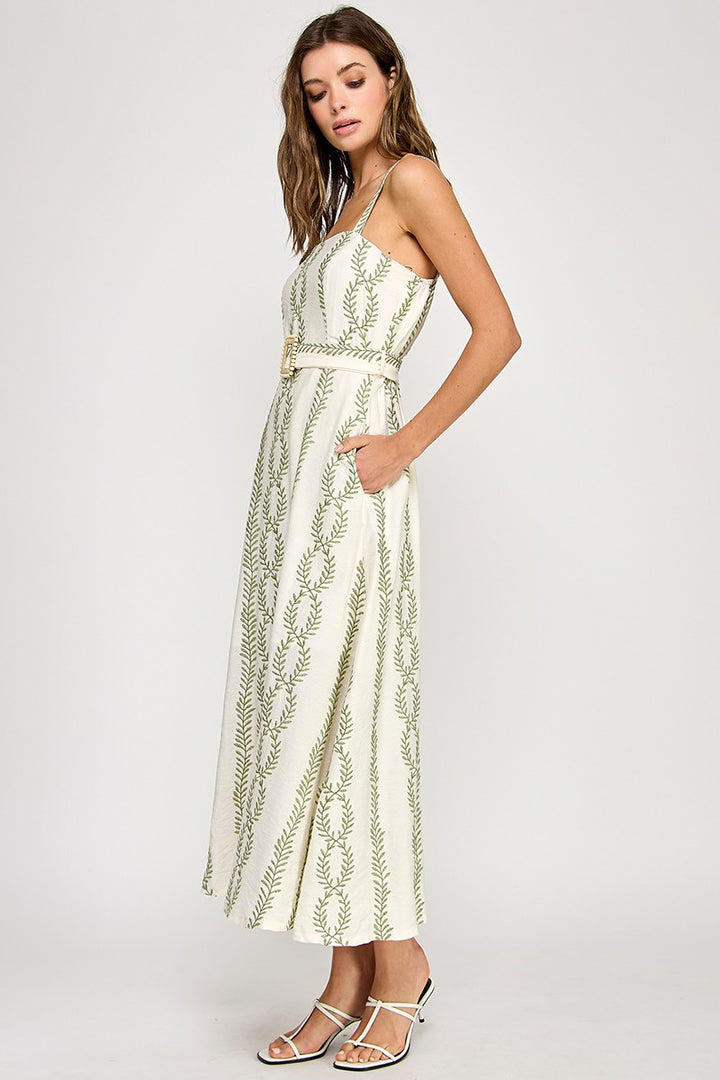 Rubienn Embroidered Maxi Dress