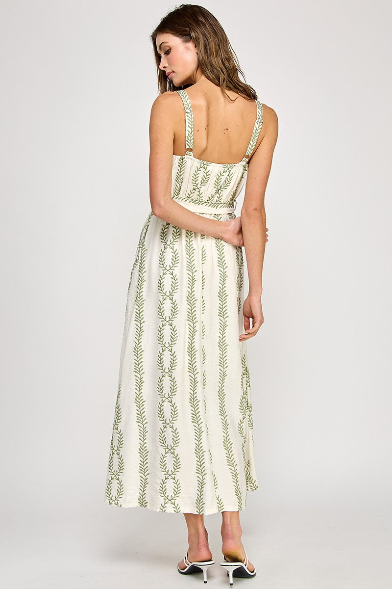 Rubienn Embroidered Maxi Dress