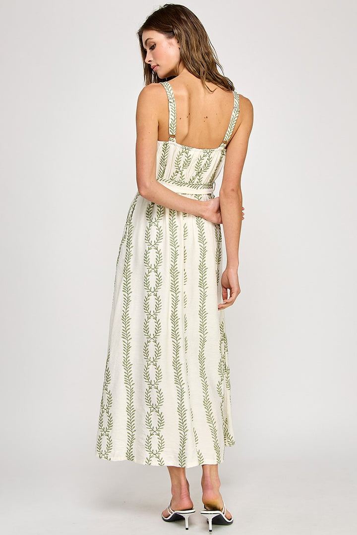 Rubienn Embroidered Maxi Dress