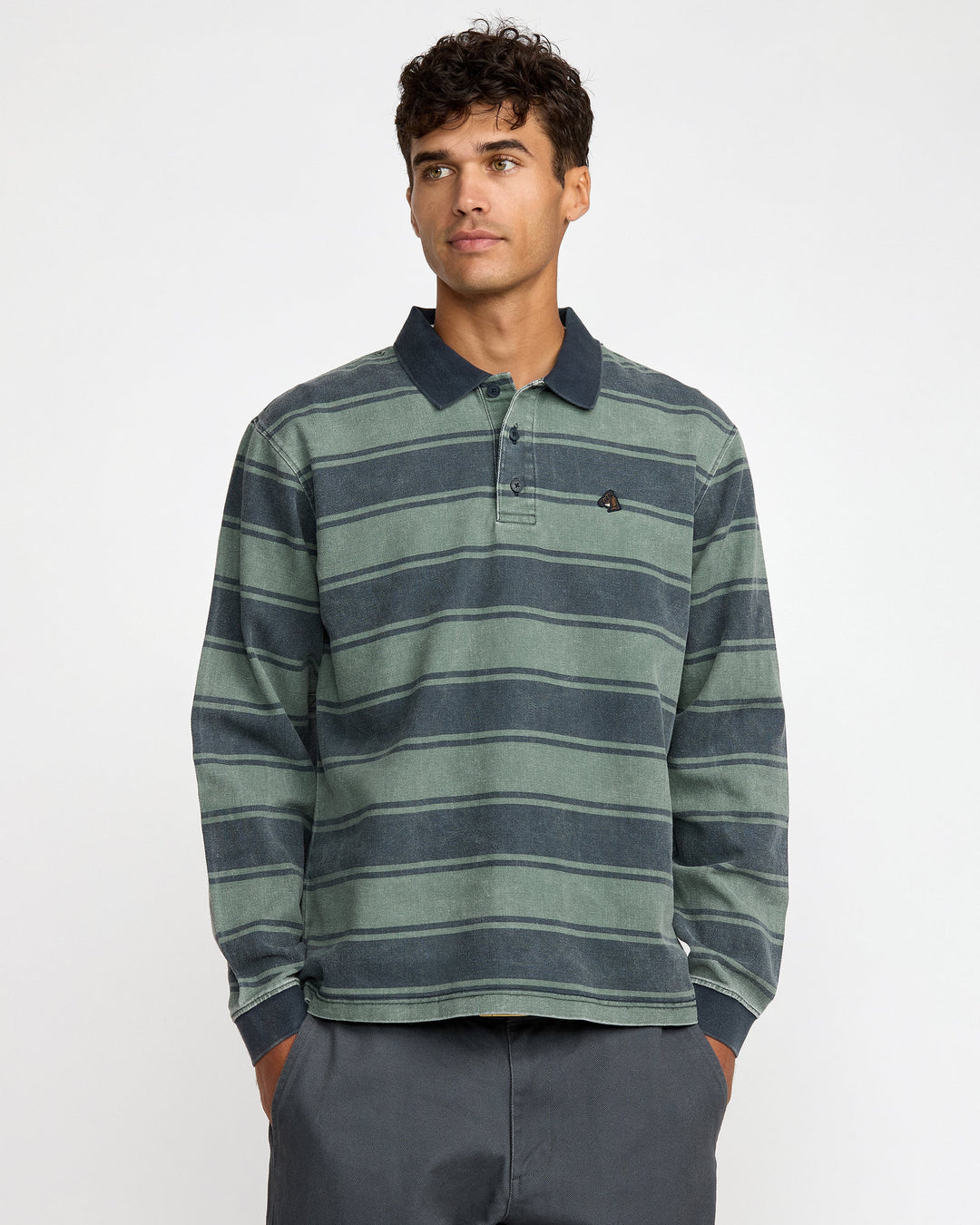 RVCA KSL Long Sleeve Polo