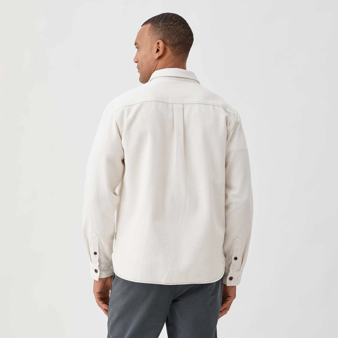 Surfside Dylan Garment Washed Twill Overshirt