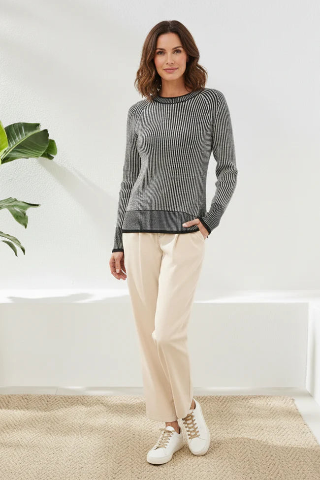 Tribal Crew Neck Sweater