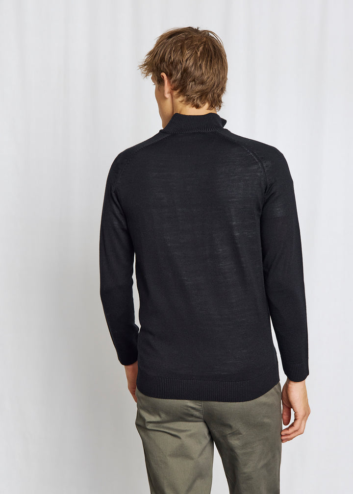 Bruun & Stengade Pelle Merino Acry 1/4 Zip Sweater
