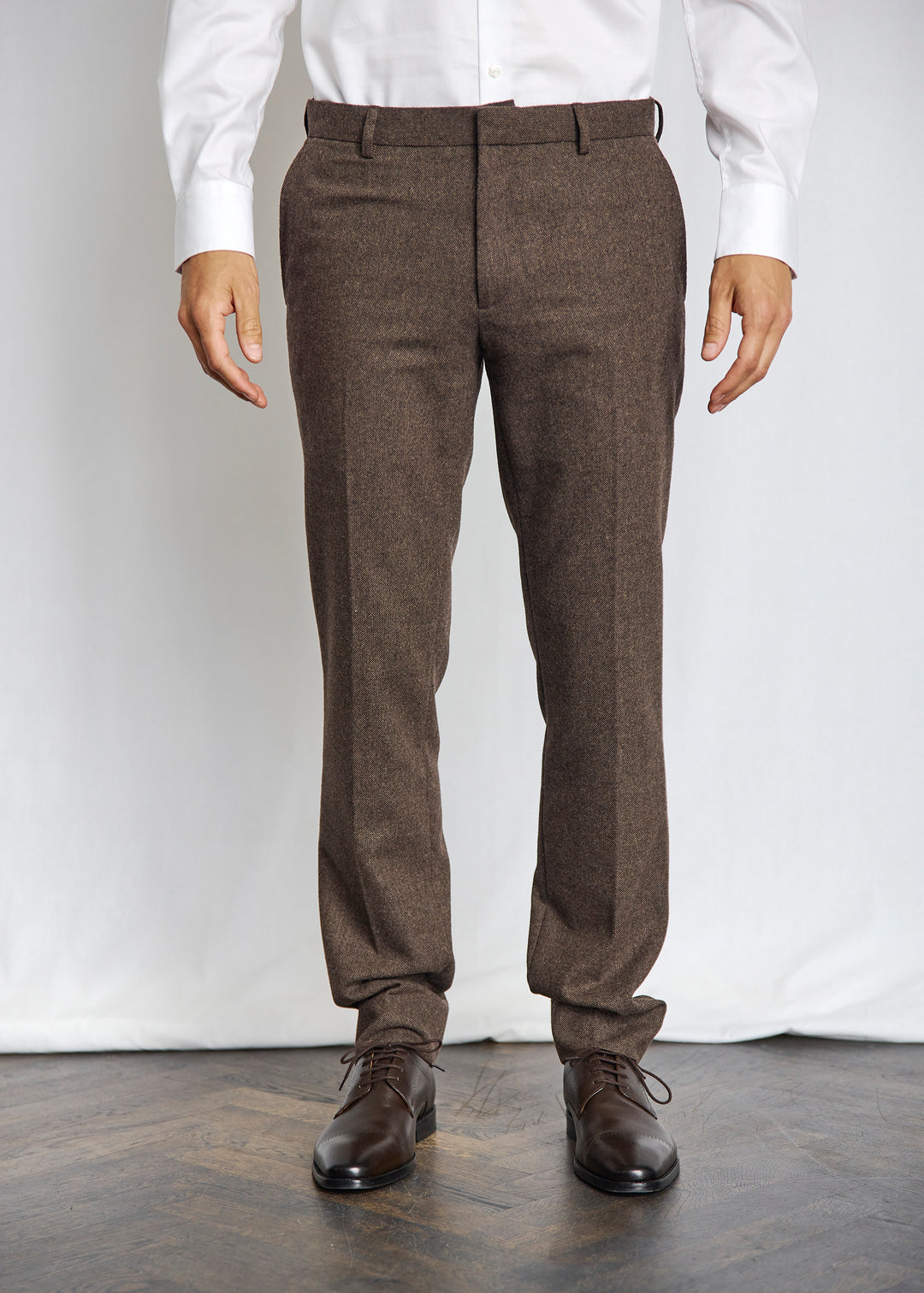 Bruun & Stengade Rapallo Slim Suit Pants Brown / 38