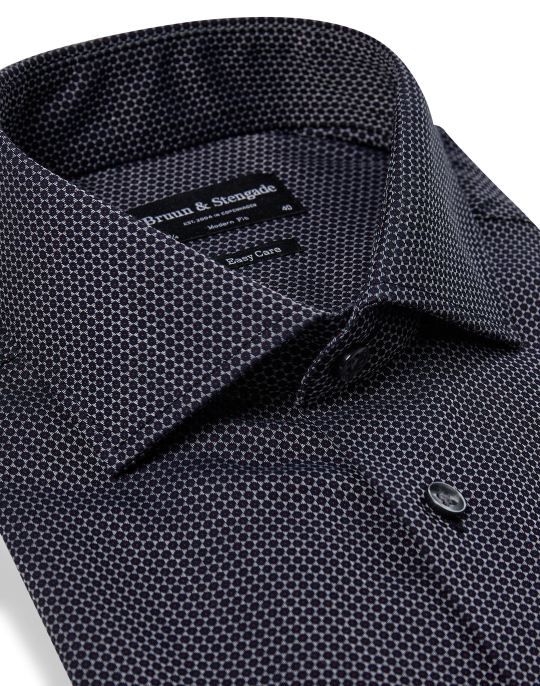 Bruun & Stengade Sonny Dotted Long Sleeve Shirt