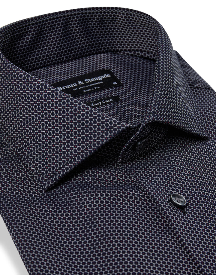 Bruun & Stengade Sonny Dotted Long Sleeve Shirt