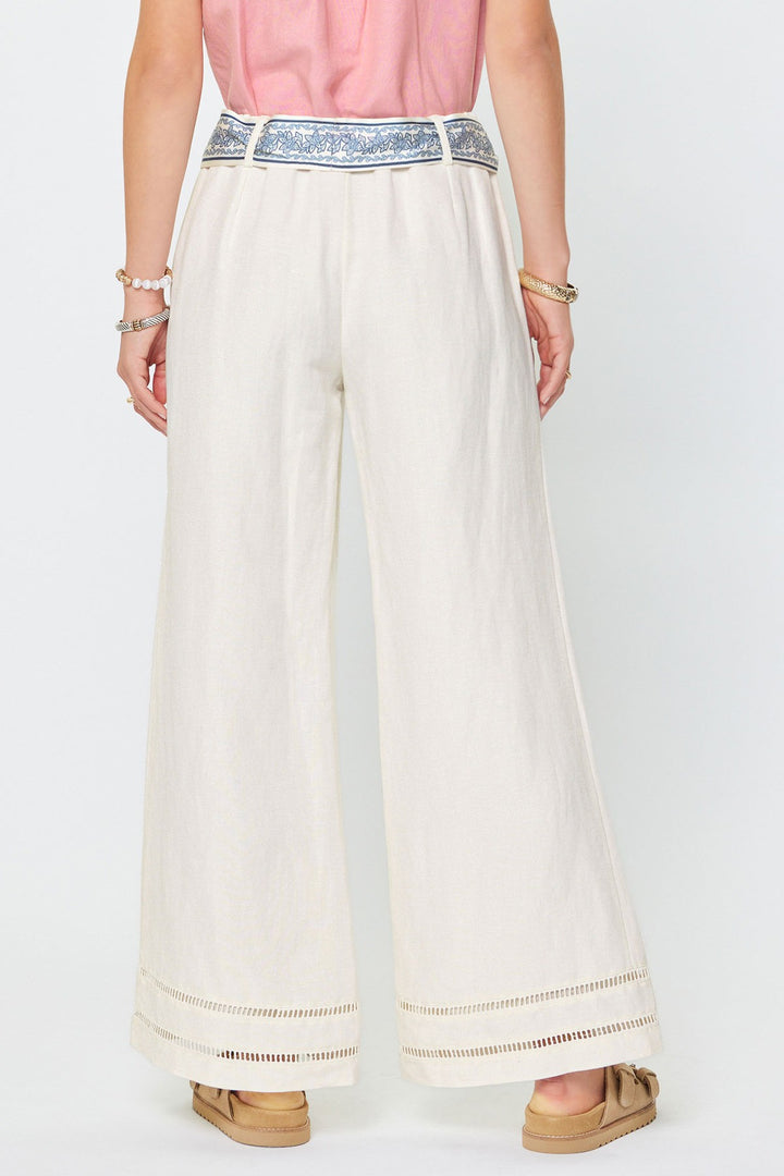 Current Air High Rise Full Length Wide Leg Pants