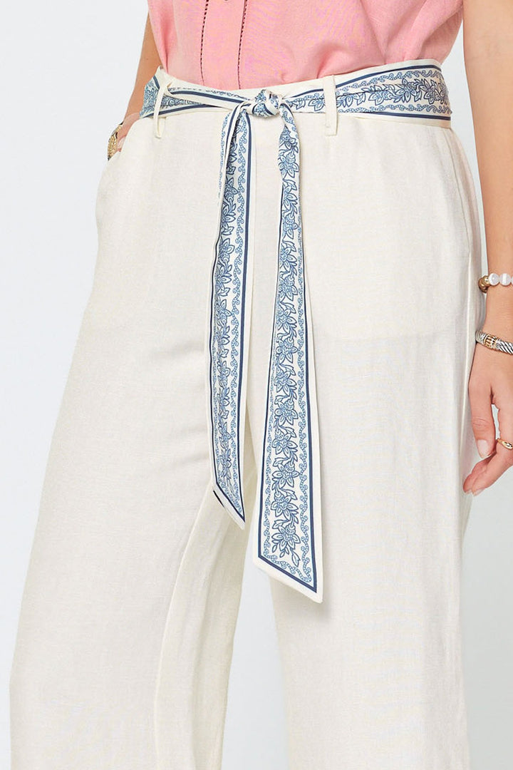 Current Air High Rise Full Length Wide Leg Pants