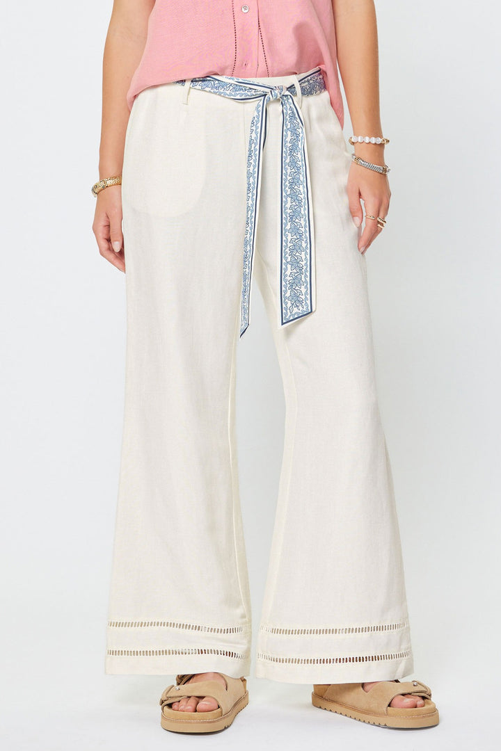 Current Air High Rise Full Length Wide Leg Pants