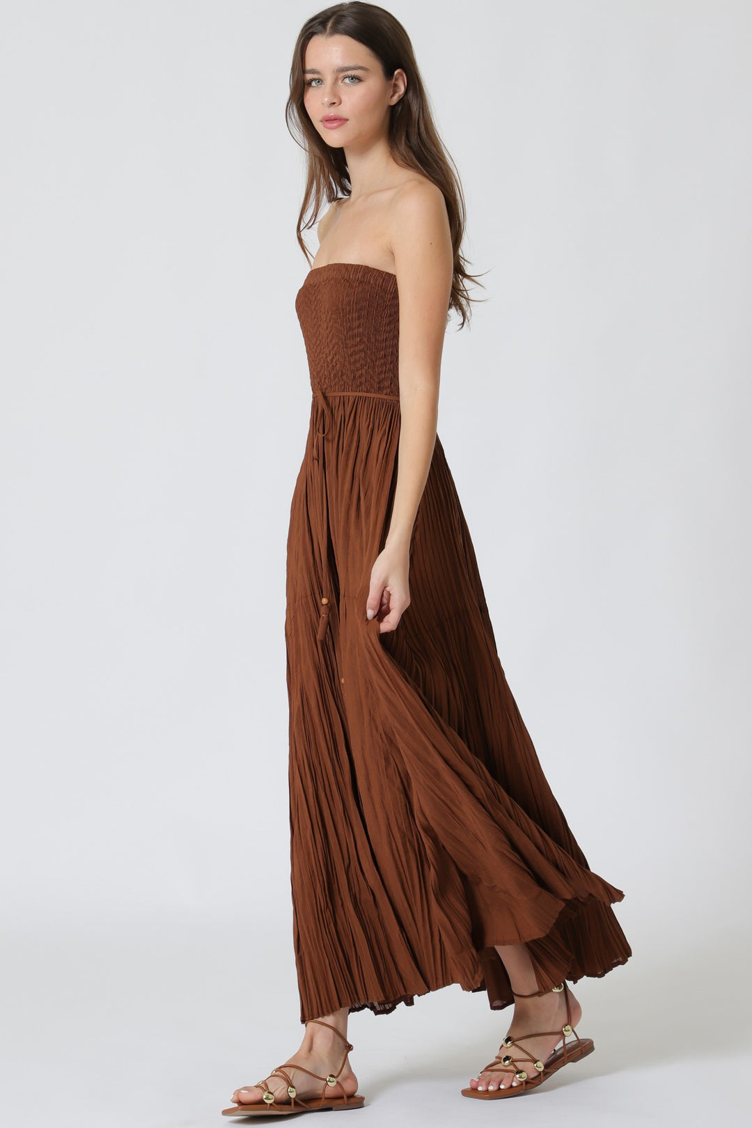 Aakaa Pleating Tube Dress
