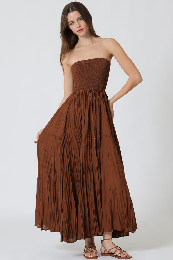 Aakaa Pleating Tube Dress
