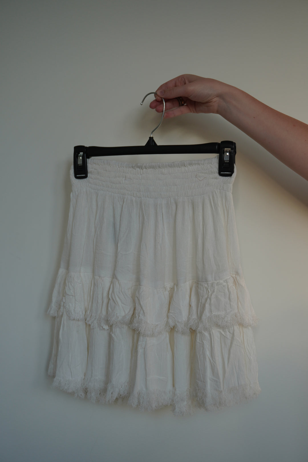 Karma Highway Cotton Patch Mini Skirt