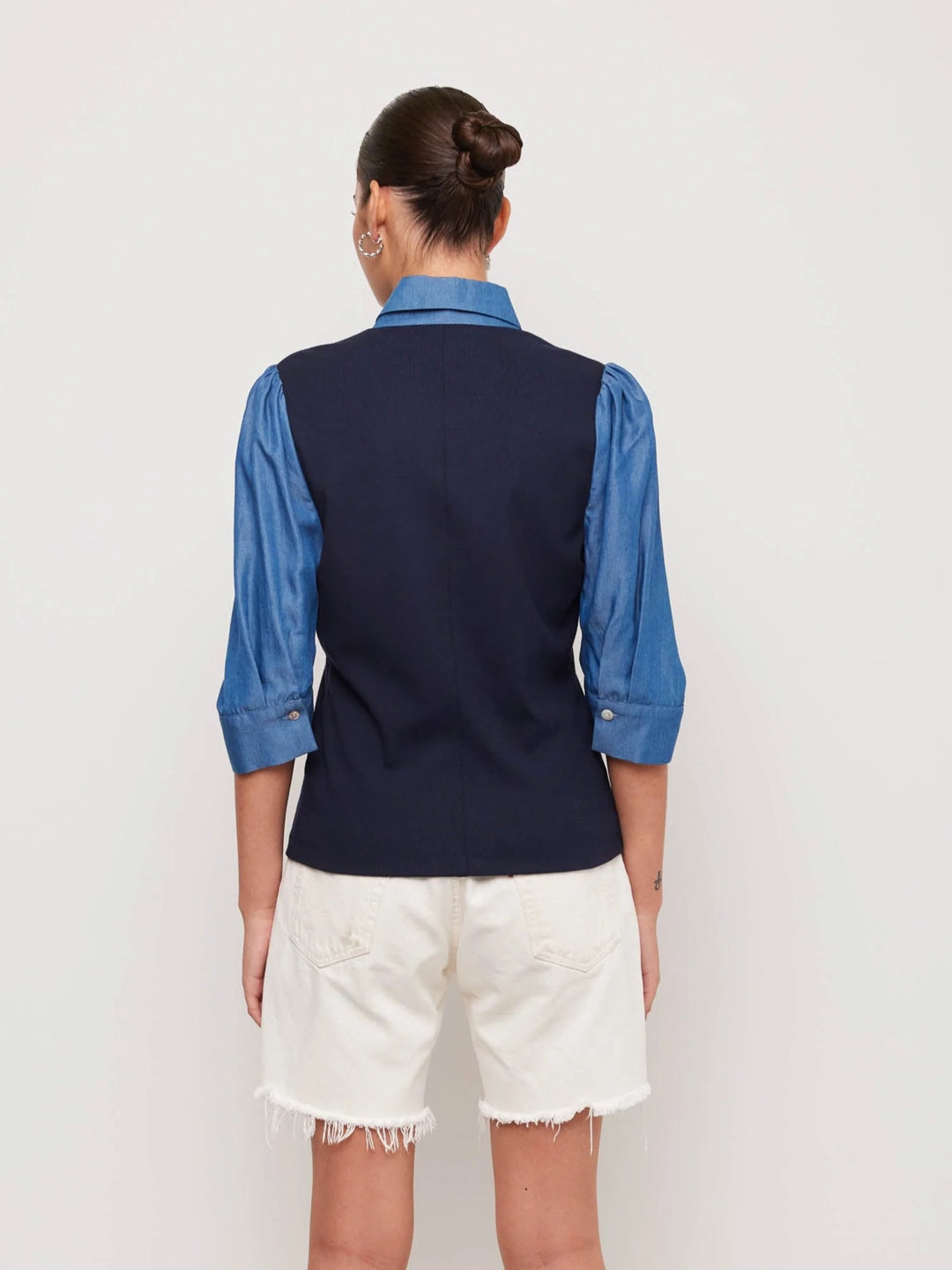 Fifteen Twenty Camden Contrast Henley Top