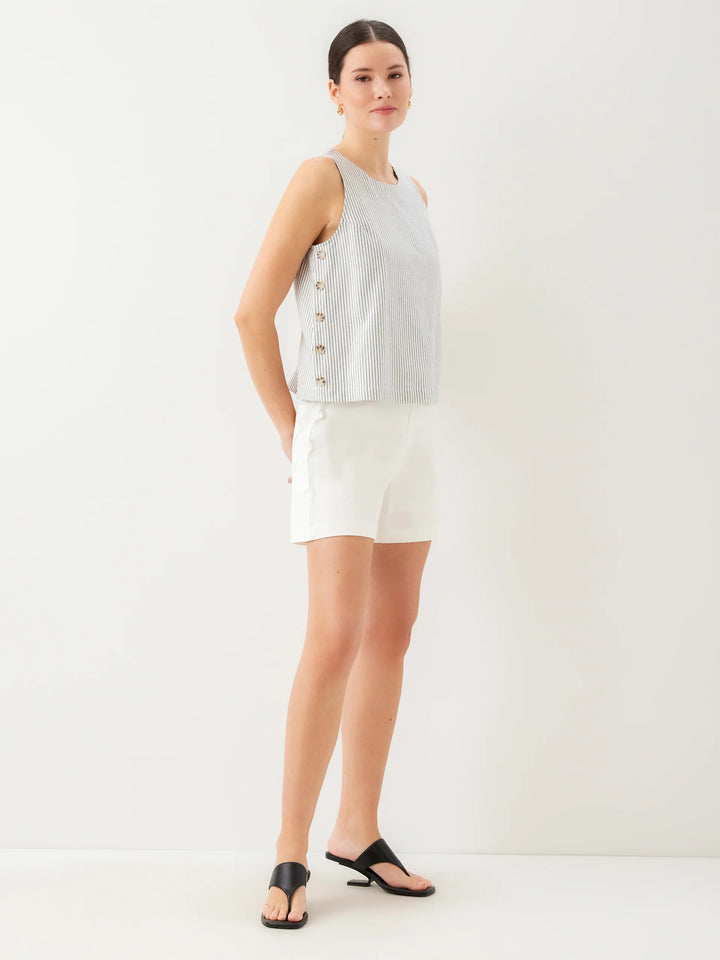 Fifteen Twenty Clarice Side Button Top