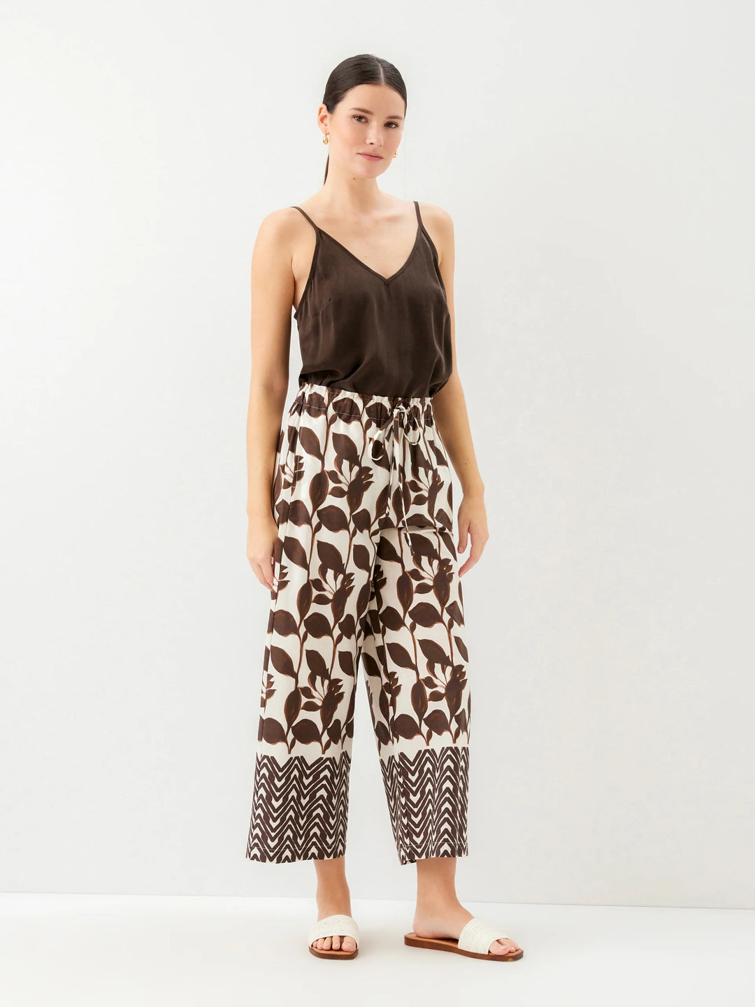 Fifteen Twenty Cora Print Drawstring Pant
