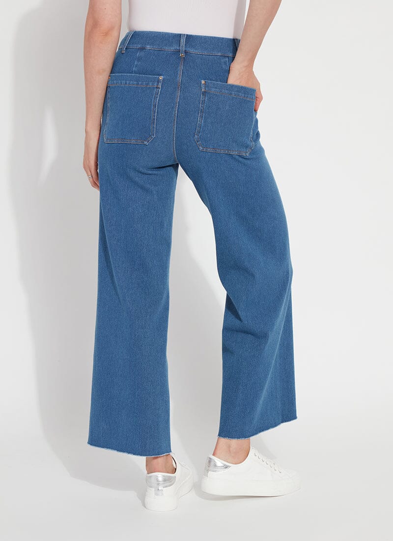 Lysse Erin High Waist Wide Leg Denim Jeans