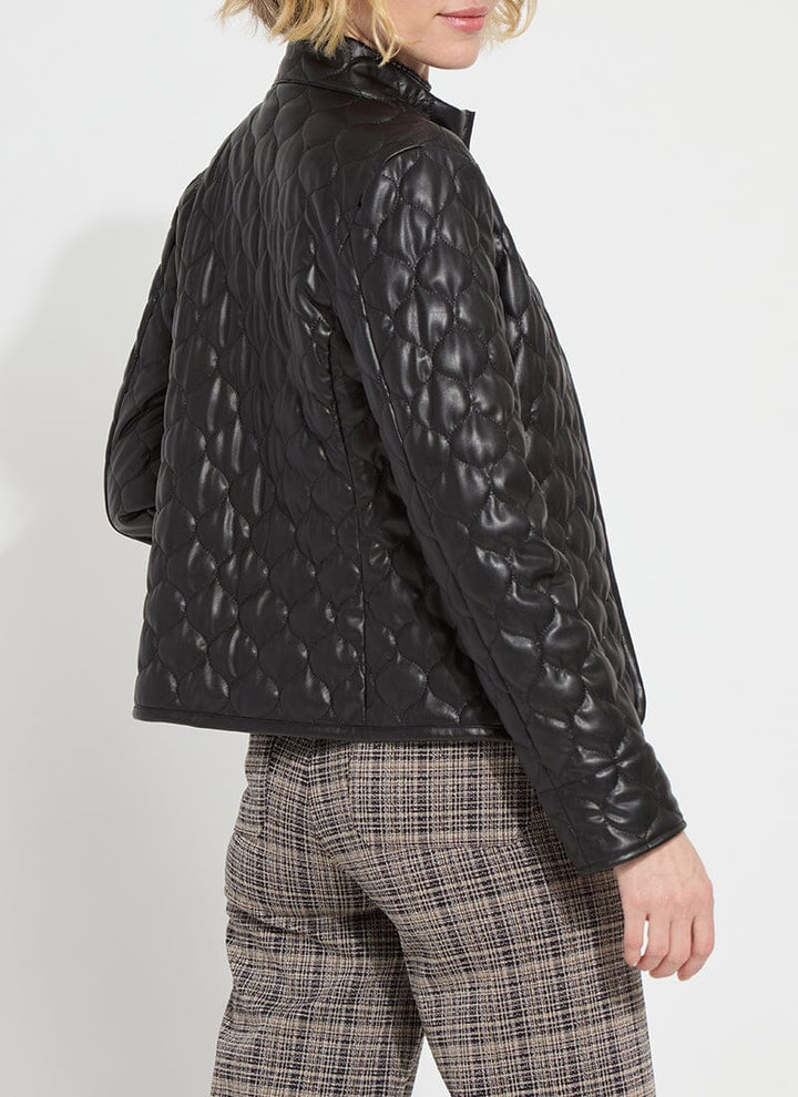 Lysse Brooklyn Quilted Vegan Leather Jacket