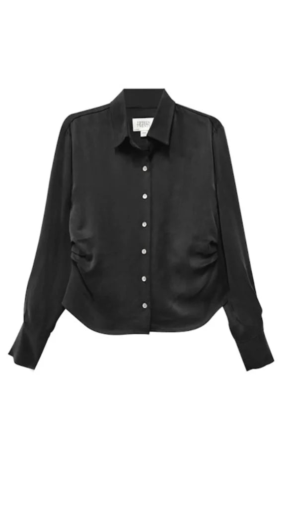 Fifteen Twenty Tawnie Side Pleat Shirt