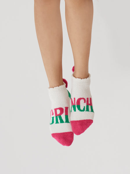 Shiraleah Grinch Home Socks