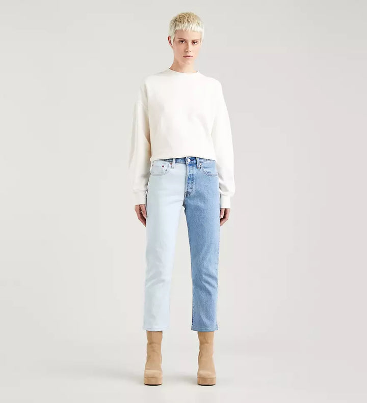 Levis 501 Crop Long Bottoms Of Two Minds
