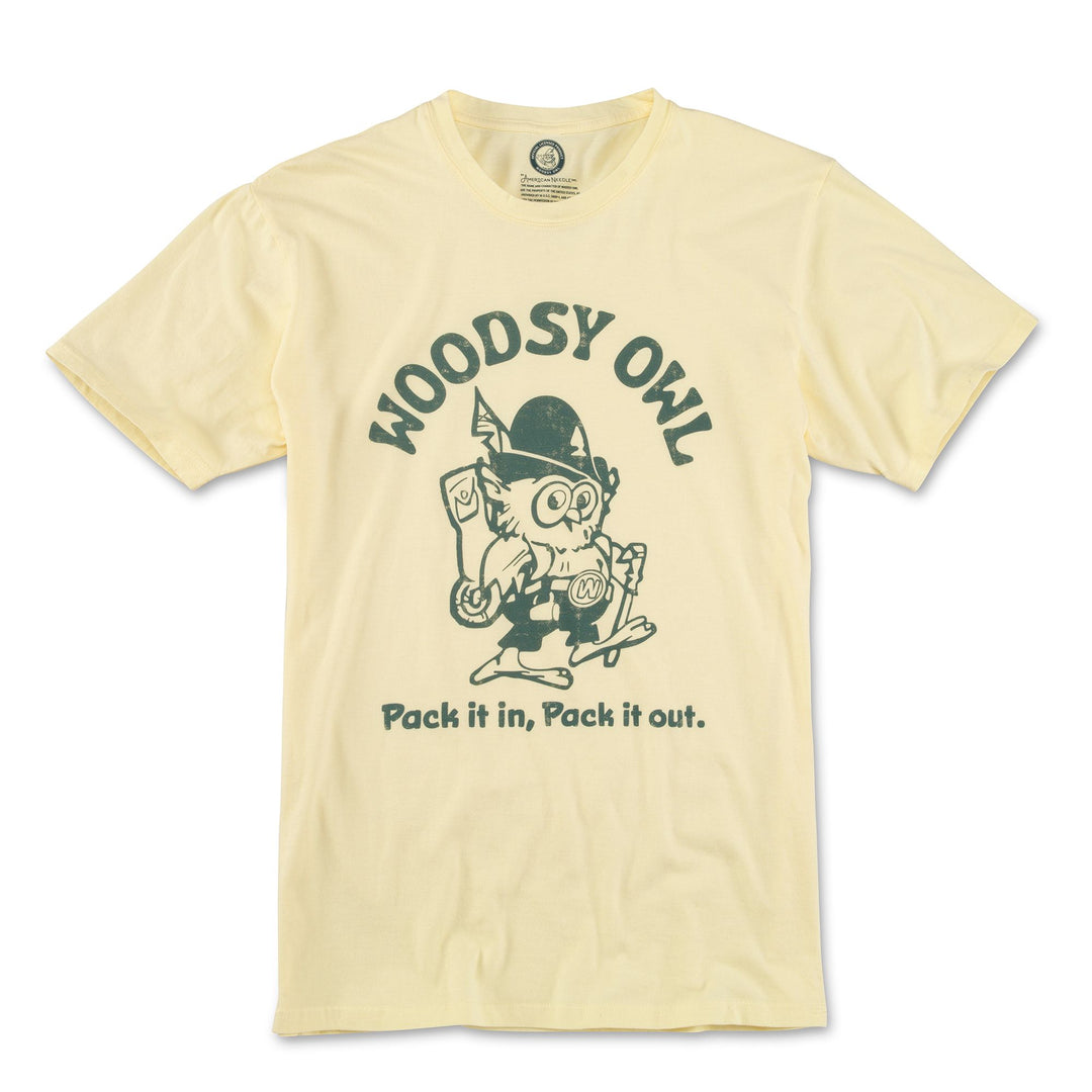 American Needle Red Label Woodsy Owl Tee