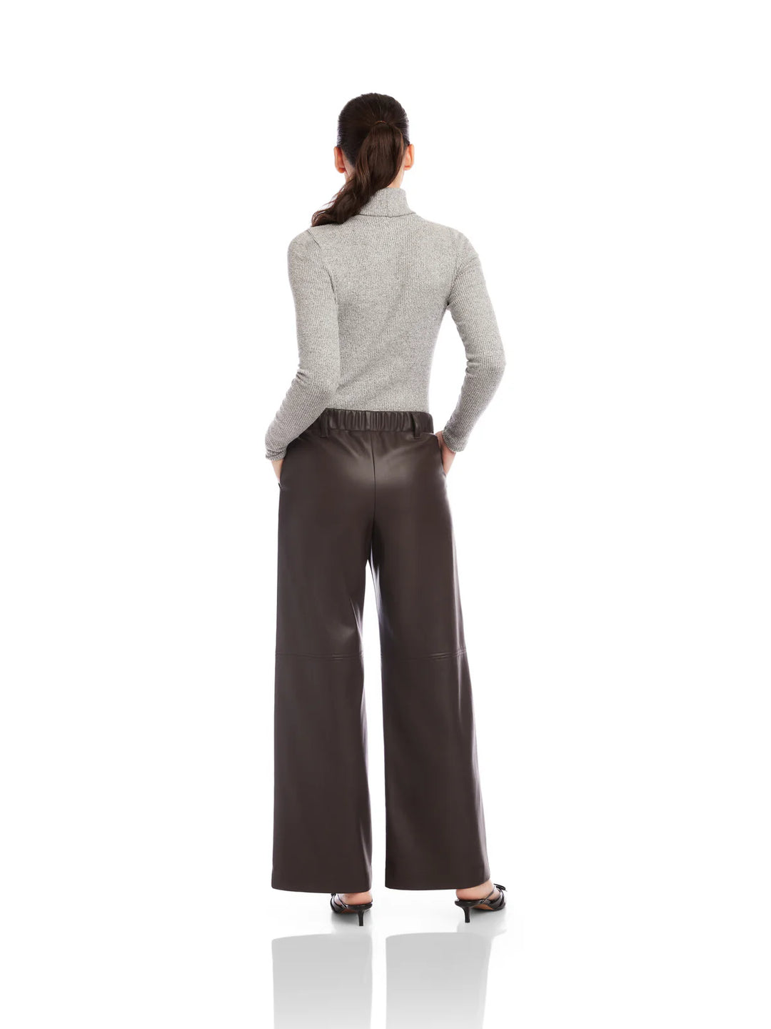 Fifteen Twenty Lara Faux Leather Pants