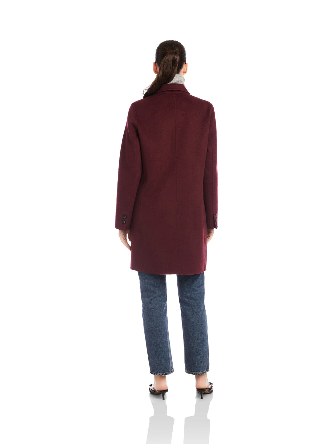 Fifteen Twenty Row Brushed Coat